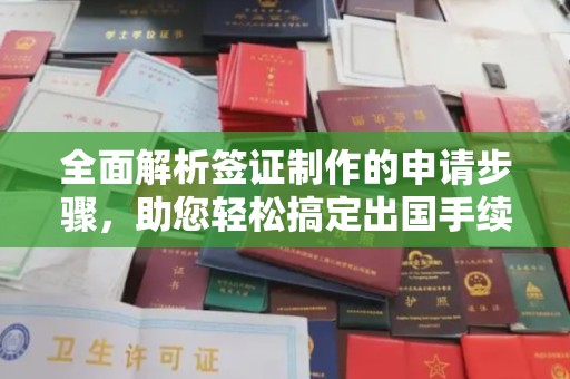 安陆全面解析签证制作的申请步骤，助您轻松搞定出国手续
